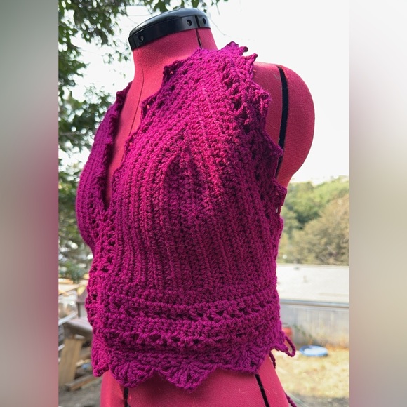 Crochet Fae Top | Handmade - Picture 3 of 4